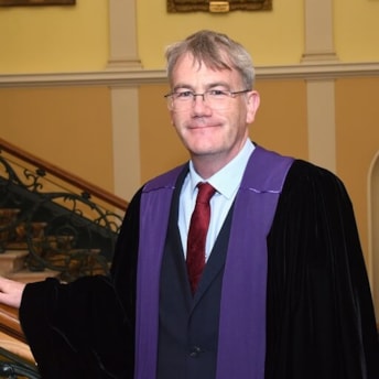 Headshot of Professor James O'Neill, Elected Fellow on RCPI Council